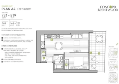 Loft / Bonus Room Photo of 2505 4890 Lougheed Highway, Burnaby, BC