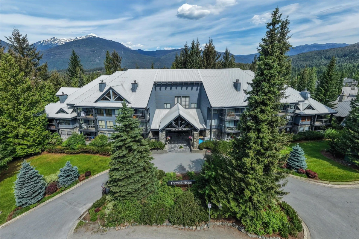Exterior Rear Photo of 101 4821 Spearhead Drive, Whistler, BC