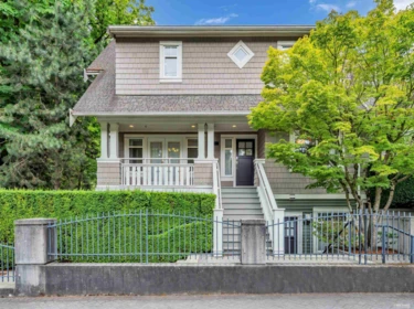 Aerial View of 2459 W 39th Avenue, Vancouver, BC