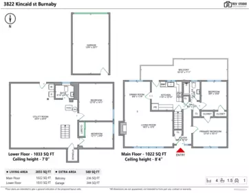 Garage Interior Photo of 3822 Kincaid Street, Burnaby, BC