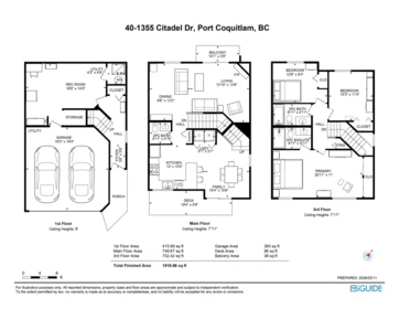Entry Foyer Photo of 40 1355 Citadel Drive, Port Coquitlam, BC
