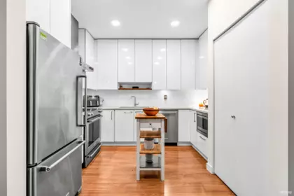 Kitchen Photo of 201 5460 Broadway, Burnaby, BC