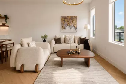 Living Room Photo of 101 1757 Morgan Avenue, Port Coquitlam, BC