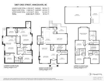 Family Room Photo of 5807 Cree Street, Vancouver, BC