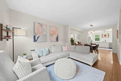 Living Room Photo of 53 18983 72a Avenue, Surrey, BC