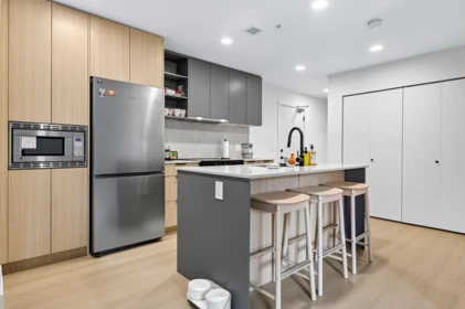 Kitchen Island Photo of 105 13439 94a Avenue, Surrey, BC