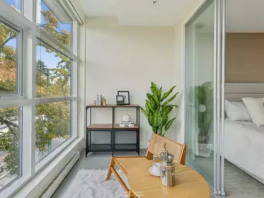 Outdoor Patio Photo of 306 2020 Alma Street, Vancouver, BC