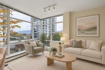 Family Room Photo of 408 158 W 13th Street, North Vancouver, BC