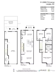 Aerial View of 51 20860 76 Avenue, Langley, BC