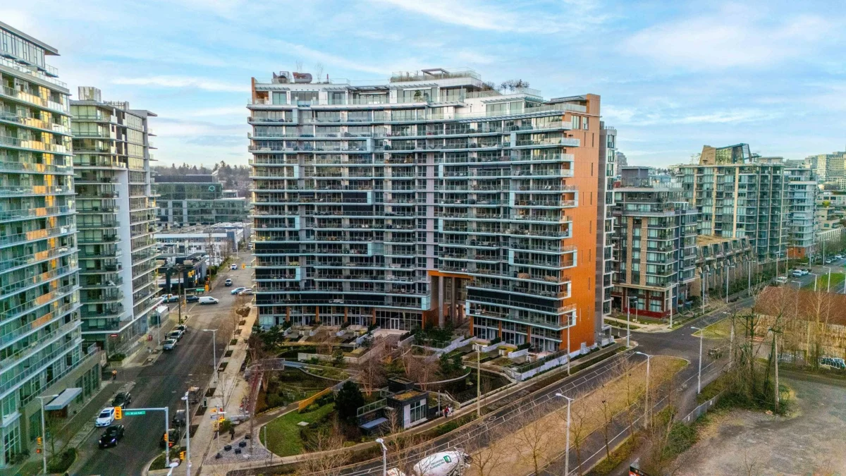 Outdoor Deck Photo of 905 1768 Cook Street, Vancouver, BC