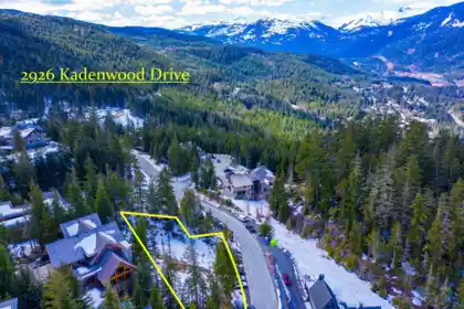 2926 Kadenwood Drive, Whistler, BC, Whistler — Land for sale