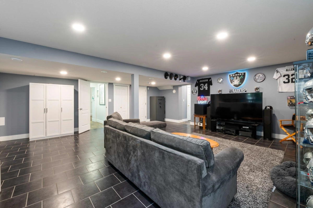 Basement Recreation Room Photo of 7923 Topper Drive, Mission, BC