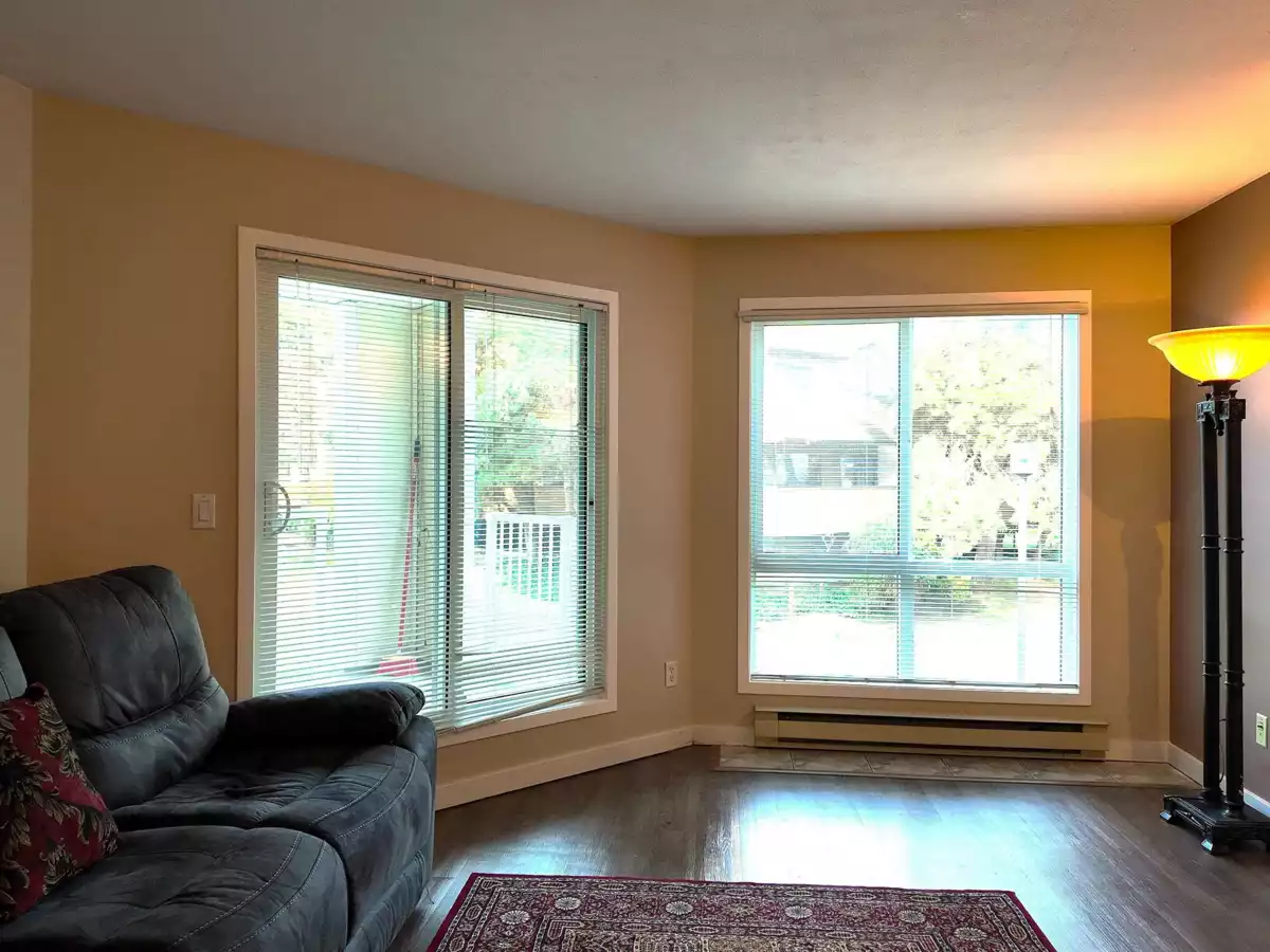 Living Room Photo of 121 7437 Moffatt Road, Richmond, BC