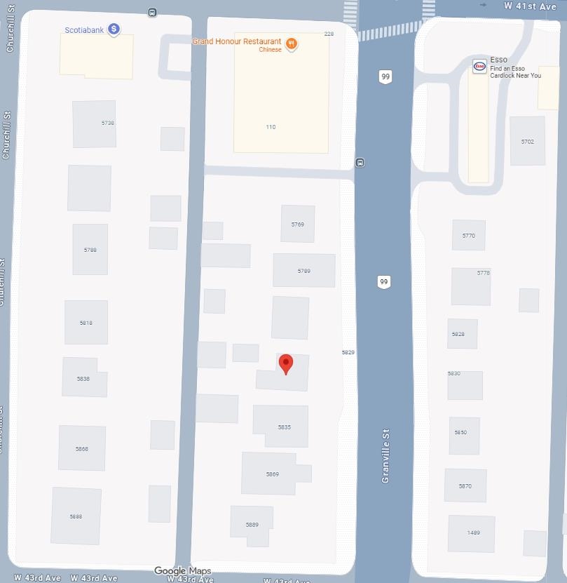 Exterior Front Photo of 5829 Granville Street, Vancouver, BC