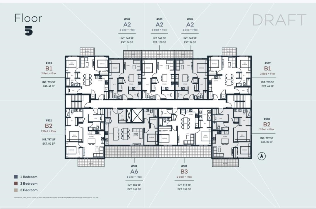 Kitchen Island Photo of 404 2268 E Broadway, Vancouver, BC