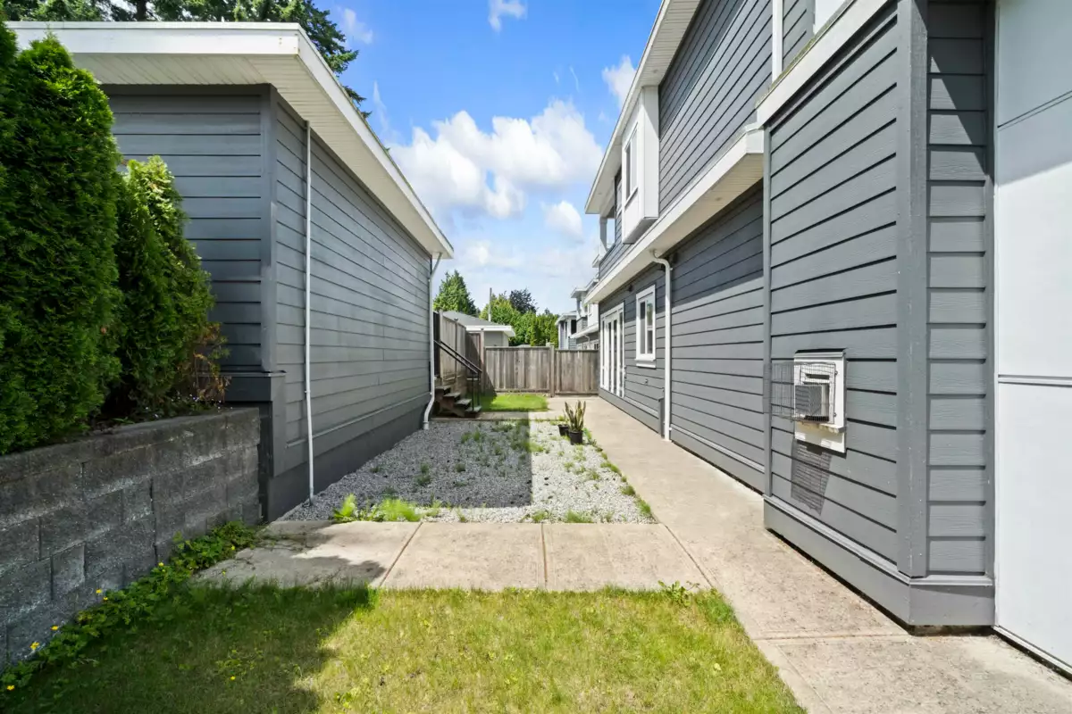 Backyard Photo of 7697 Ulster Street, Burnaby, BC