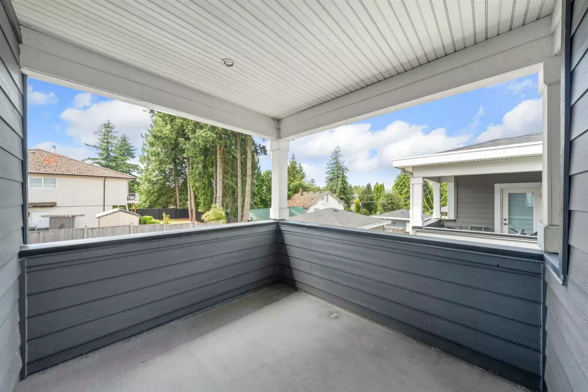 Outdoor Deck Photo of 7697 Ulster Street, Burnaby, BC