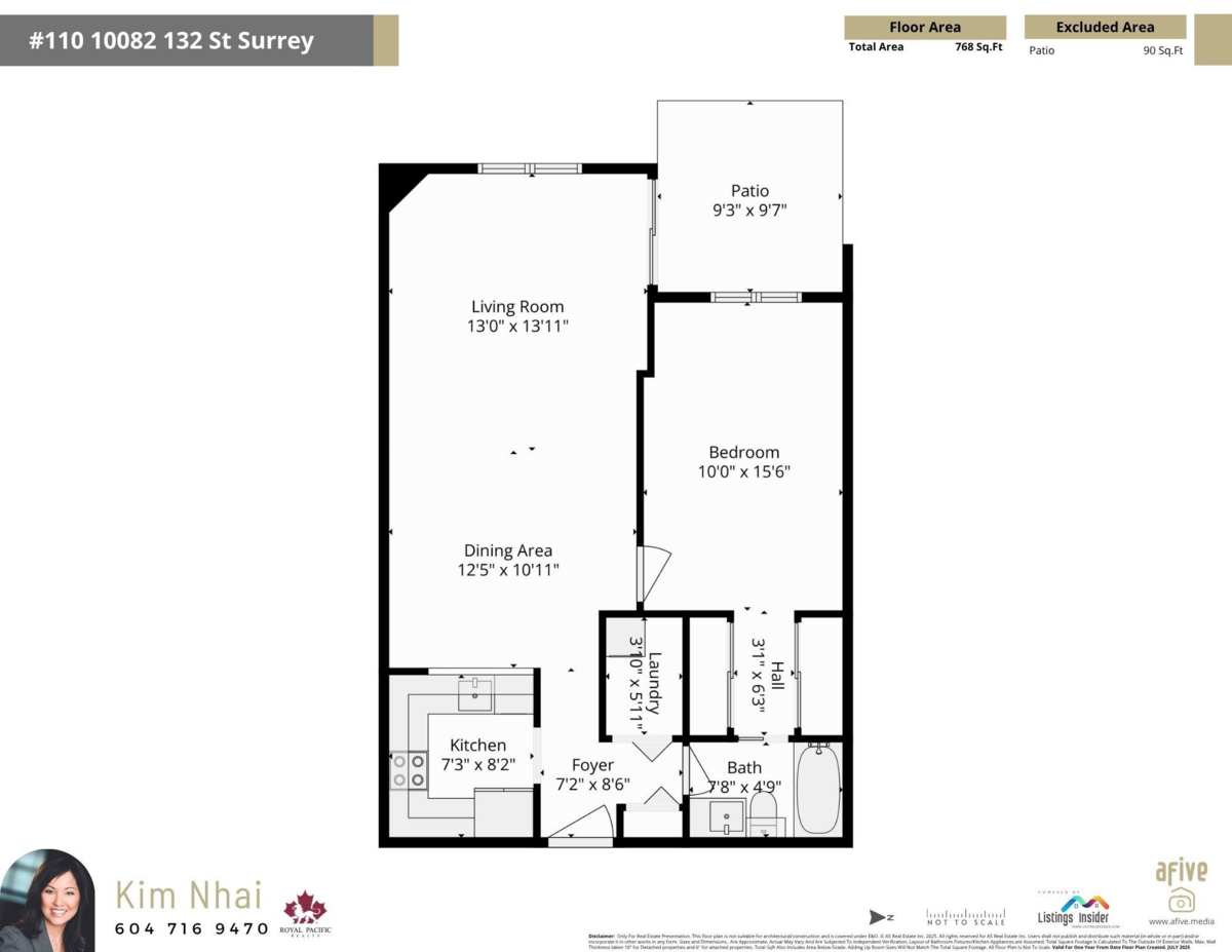 Exterior Rear Photo of 110 10082 132 Street, Surrey, BC