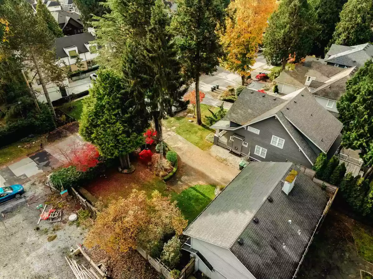 Aerial View of 12469 23 Avenue, Surrey, BC
