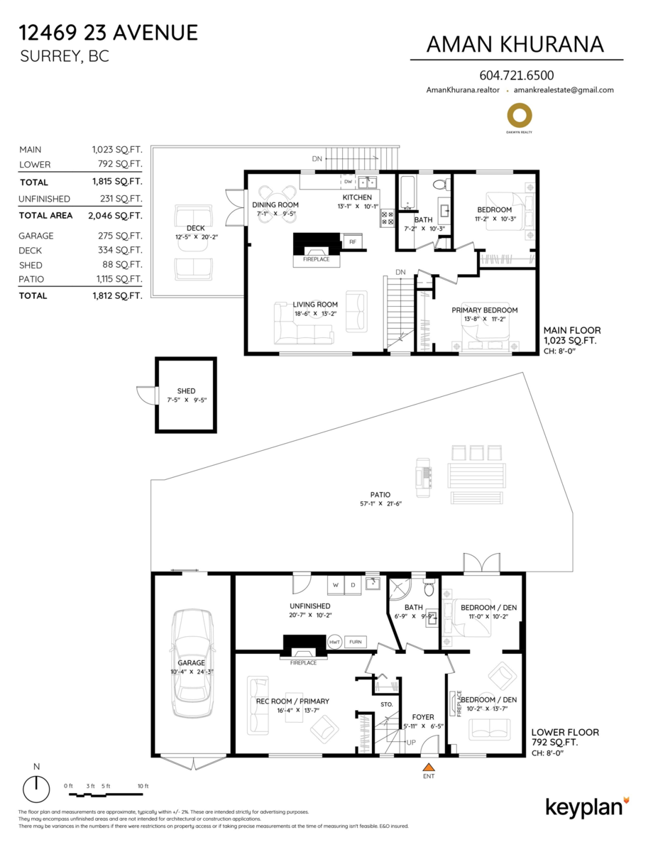 Neighborhood Park Photo Near 12469 23 Avenue, Surrey, BC