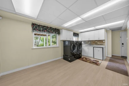Aerial View of 3566 Regent Avenue, North Vancouver, BC