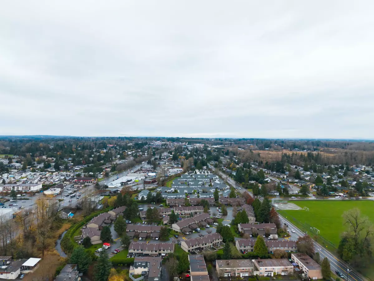 Aerial View of 308 27215 Aldergrove Town Centre Drive, Langley, BC