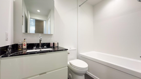Powder Room Photo of 302 6733 Cambie Street, Vancouver, BC