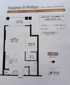 Hot Tub / Spa Photo of 208 1616 Columbia Street, Vancouver, BC