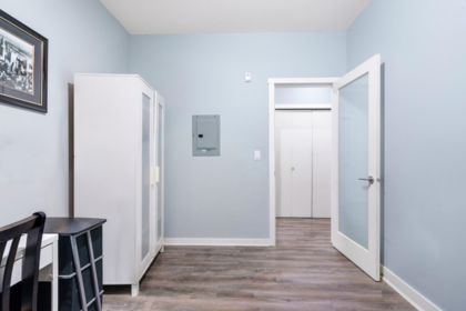 Garage Interior Photo of 318 20460 Douglas Crescent, Langley, BC