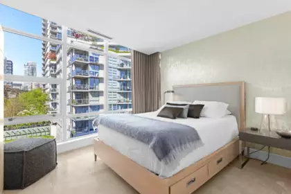 Primary Bedroom Photo of 701 628 Kinghorne Mews, Vancouver, BC