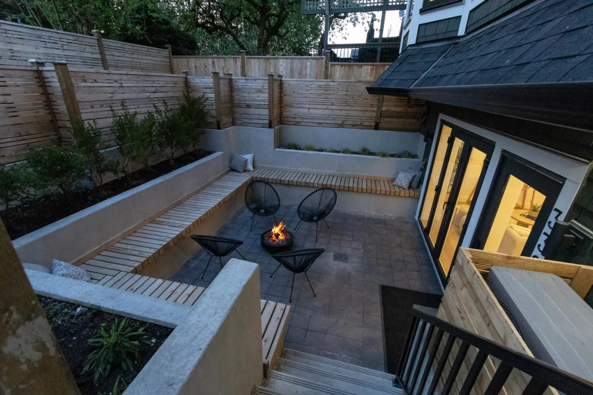 Aerial View of 3383 Victoria Drive, Vancouver, BC