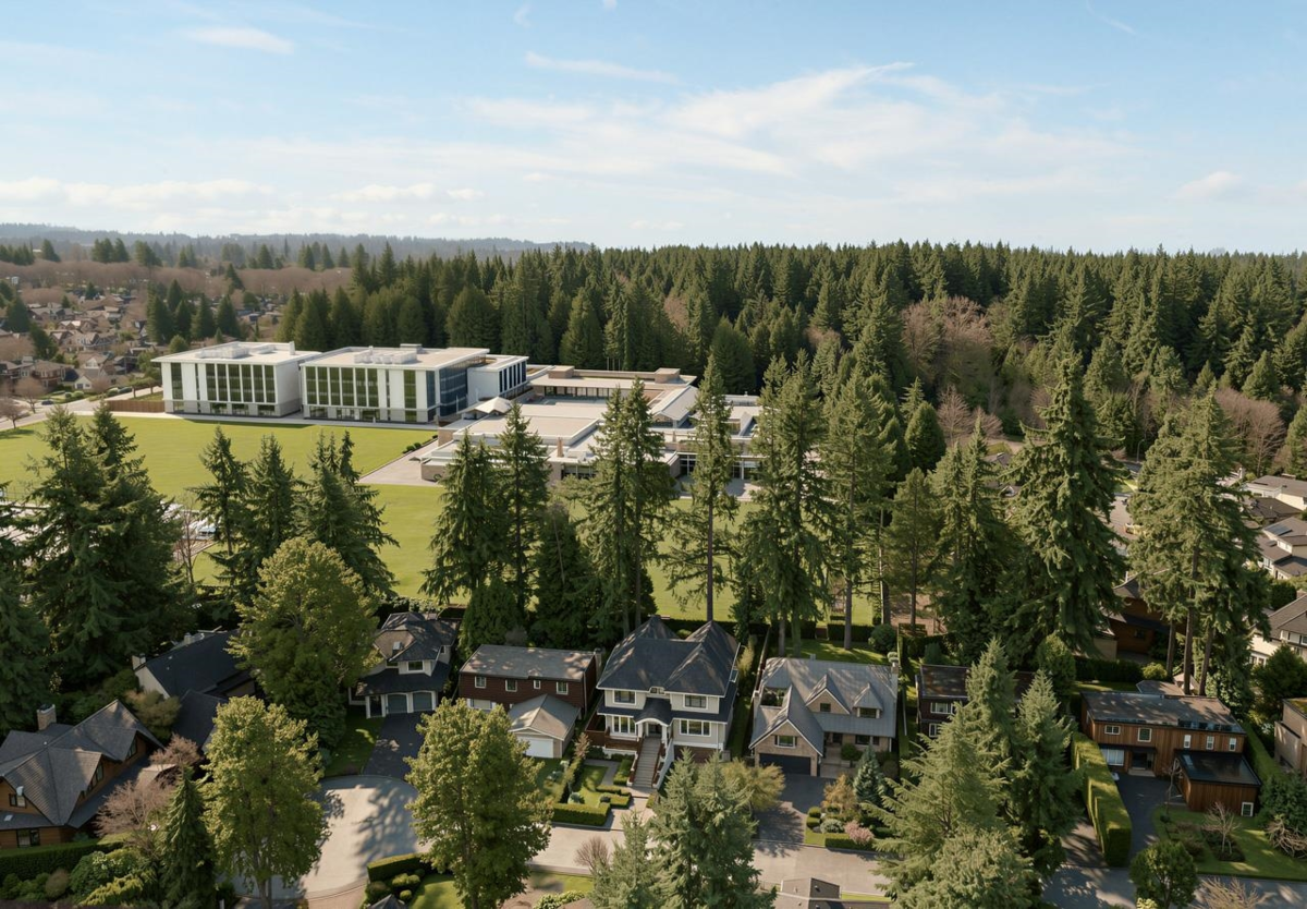 Exterior Rear Photo of 4178 Doncaster Way, Vancouver, BC