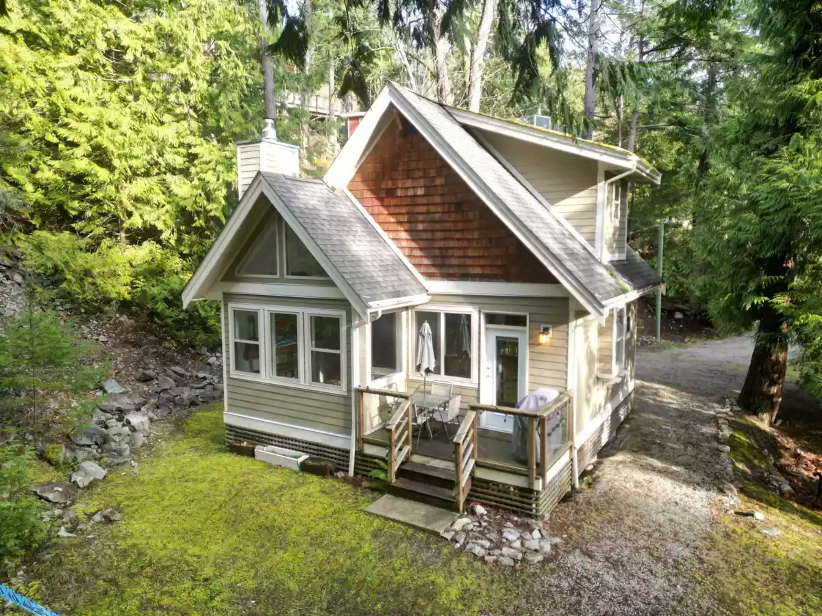 Exterior Rear Photo of 13489 Lee Road, Pender Harbour, BC