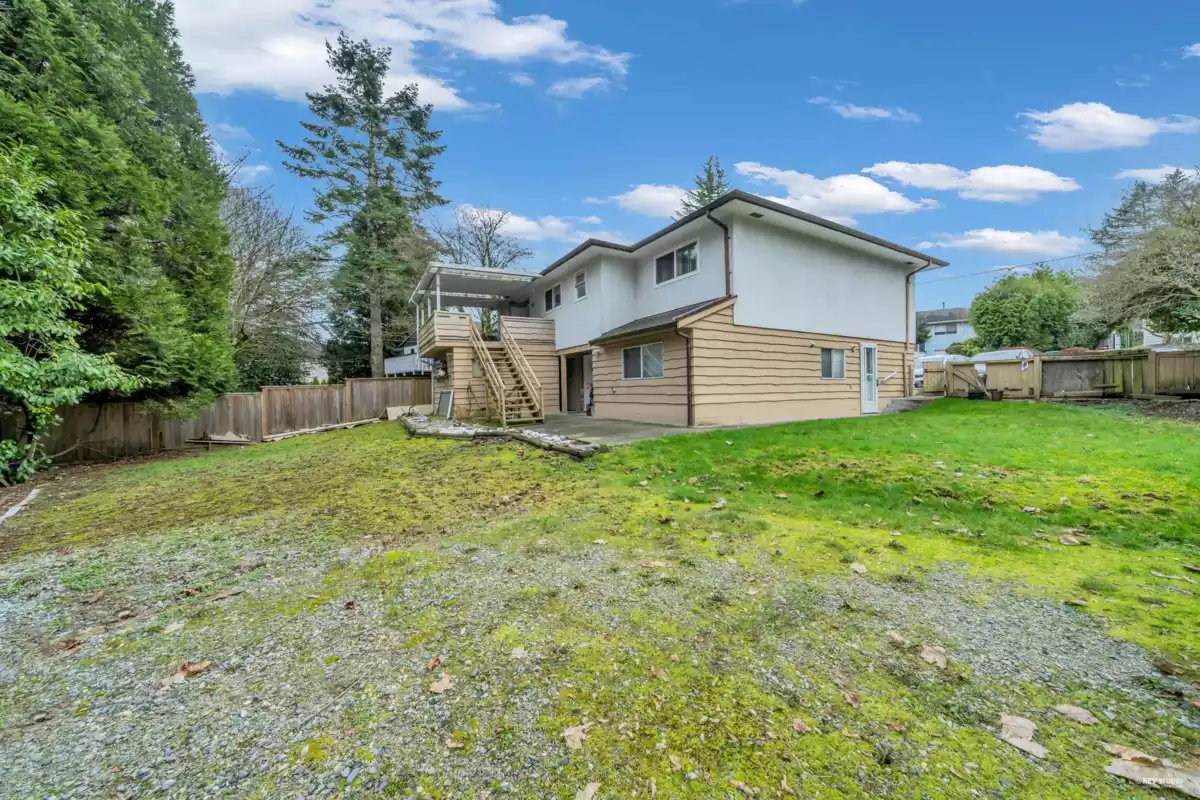 Aerial View of 12521 Grove Crescent, Surrey, BC
