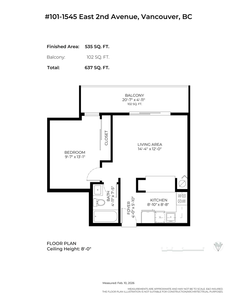 Mudroom Photo of 101 1545 E 2nd Avenue, Vancouver, BC