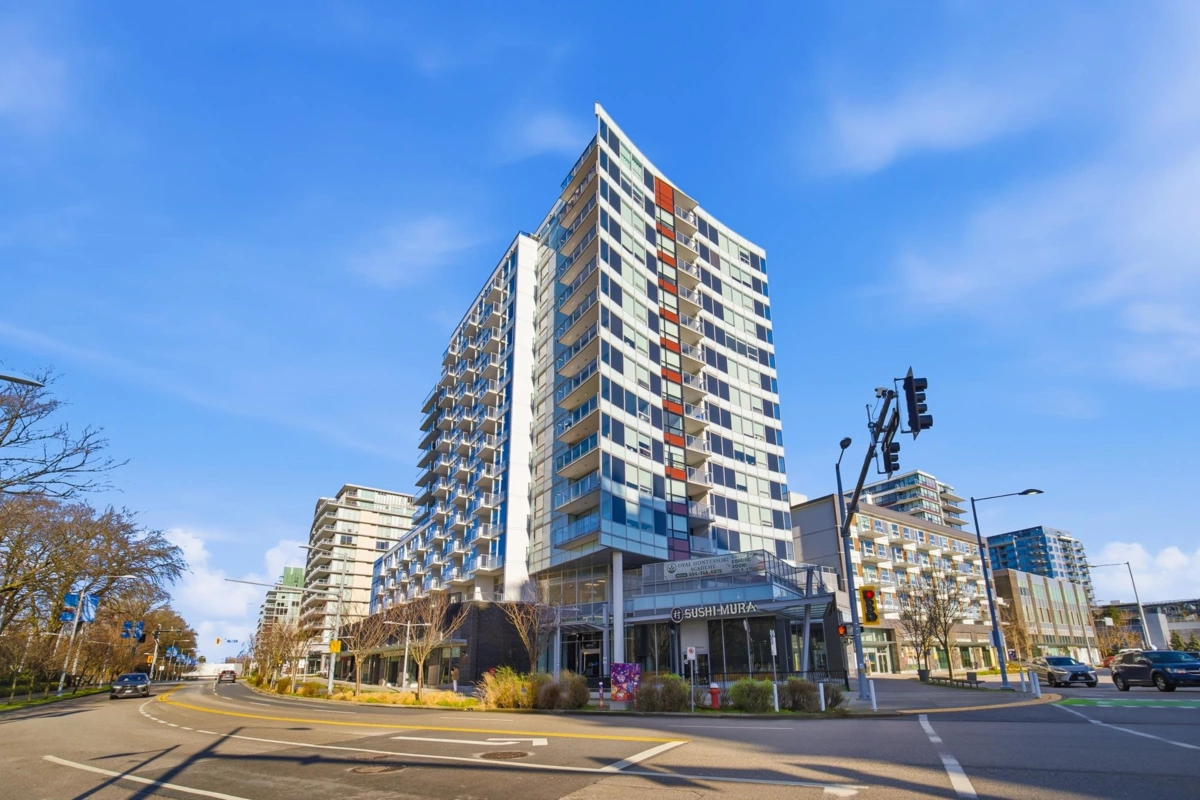 Exterior Front Photo of 504 5508 Hollybridge Way, Richmond, BC