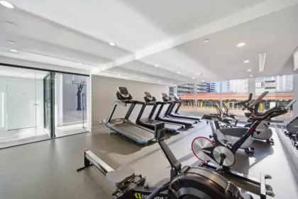 Basement Recreation Room Photo of 504 5508 Hollybridge Way, Richmond, BC
