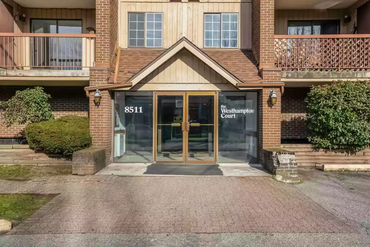 Aerial View of 314 8511 Westminster Highway, Richmond, BC