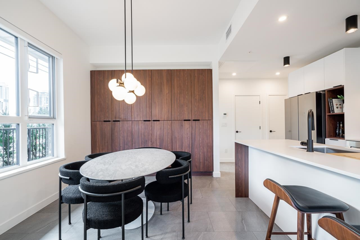 Living Room Photo of 110 623 Kemsley Avenue, Coquitlam, BC