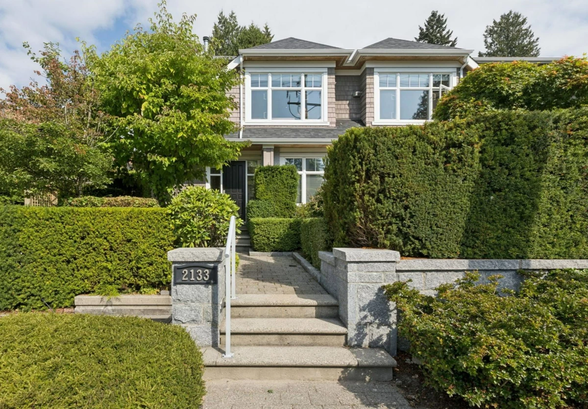 Exterior Front Photo of 2133 Gordon Avenue, West Vancouver, BC
