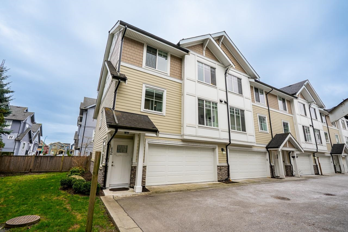 Exterior Front Photo of 12 7056 192 Street, Surrey, BC