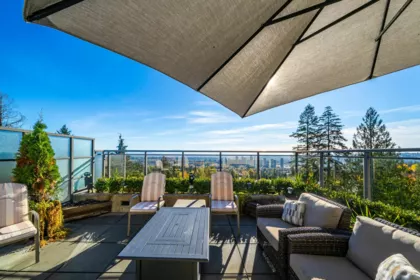 Front exterior of 1004 1415 Parkway Boulevard, Coquitlam, BC