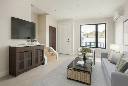Aerial View of 4413 Oxford Street, Burnaby, BC