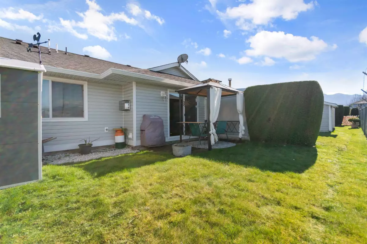 Exterior Rear Photo of 149 7610 Evans Road, Chilliwack, BC
