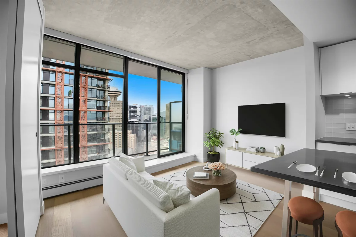 Living Room Photo of 2808 108 W Cordova Street, Vancouver, BC