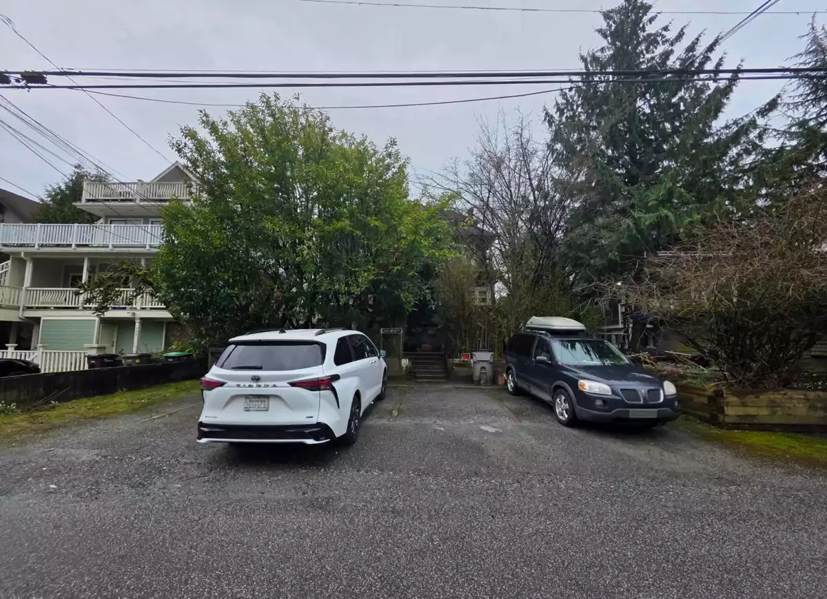 Aerial View of 345 W 13th Avenue, Vancouver, BC