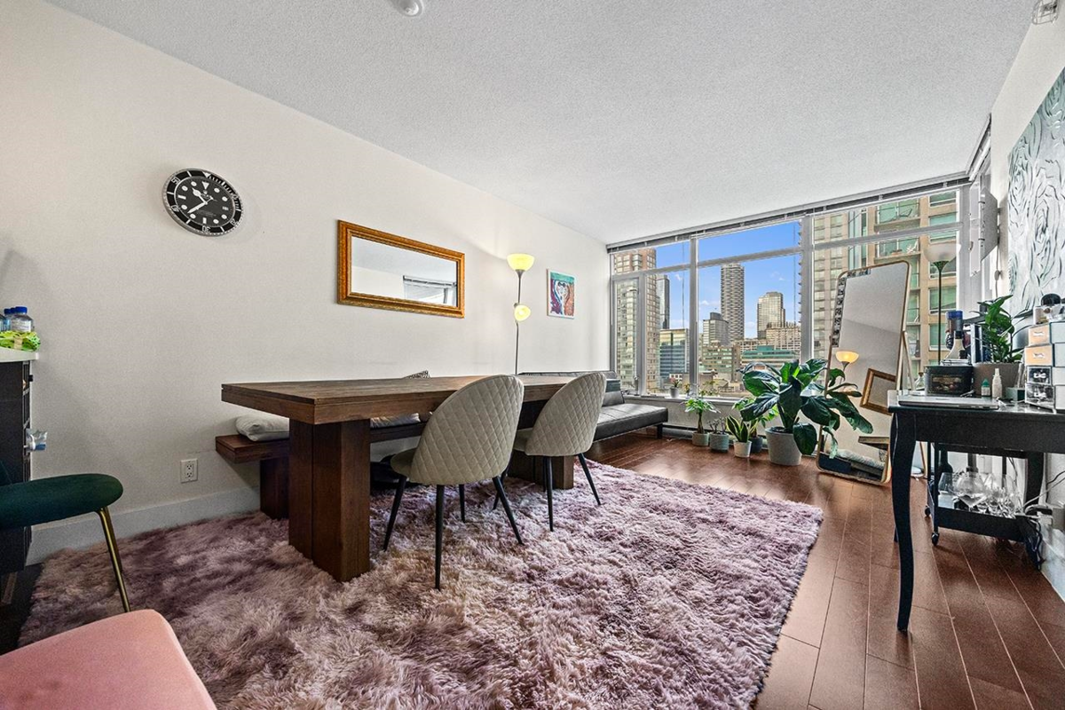 Exterior Rear Photo of 1502 888 Homer Street, Vancouver, BC