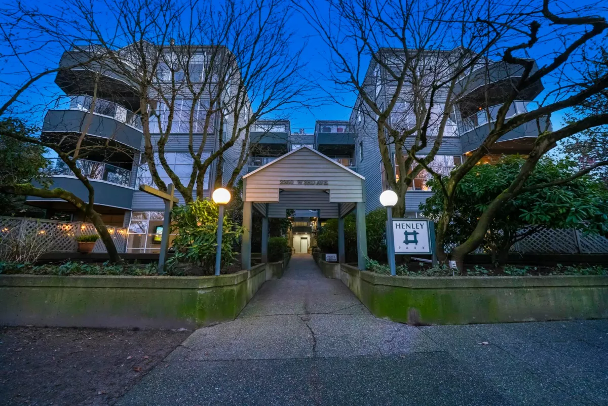 Aerial View of 409 2250 W 3rd Avenue, Vancouver, BC