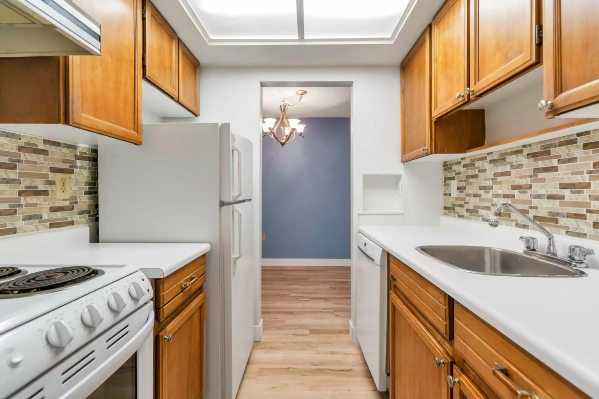 Kitchen Island Photo of 108 1535 Nelson Street, Vancouver, BC