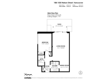 Backyard Photo of 108 1535 Nelson Street, Vancouver, BC